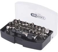 KS Tools 911.2060 - Pack de 32 piezas con bits en una caja, con soporte para el cinturón (tamaño: 1/4")