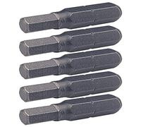 KS Tools 911.2256 1/4" Bit hexagonal 3mm; 25mm, paquete de 5