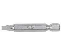 KS Tools 911.2768 1/4" Punta para tornillos planos, 50mm, 7mm, paquete de 5