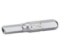 KS Tools 911.2947 1/4" Bit hexagonal 5mm, 25mm, paquete de 5