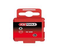 KS Tools 911.3348 1/4" Punta para tornillos de estrella PZ, 50mm, PZ0, paquete de 5