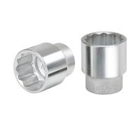 KS Tools 911.3474 3/4" Llave de vaso de 12 cantos, corta, 17 mm