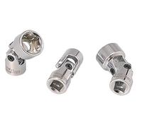 KS Tools 911.3843-E 3/8" CHROMEplus Llave de vaso articulada 12mm, colgador