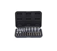 KS Tools 911.4301-1 Juego de llaves de vaso y puntas Torx, 30 pzs