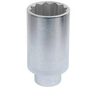KS Tools 911.4354 1/2" Llave de vaso de 12 cantos, larga, 36 mm