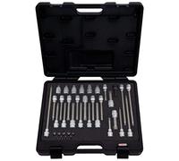KS Tools 911.4500 - Pack de 38 piezas de bits con adaptador para mecánico (tamaño: 1/4" y 1/2")