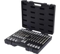 KS Tools 911.4530 1/2" Juego de llaves de vasos y puntas RIBE, 32 pzs