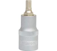 KS Tools 911.5387 1/2" Llave de vaso con punta para tornillos con encastre hexagonal, corta, 7/16"