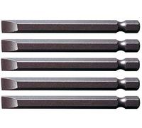 KS Tools 911.7734 - Pack de 5 piezas con punta Classic para tornillos ranurados (tamaño: 75 mm, 4 mm, 1/4")