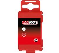 KS Tools 911.7739 - Pack de 5 piezas con punta Classic para tornillos en cruz PH3 (tamaño: 1/4")