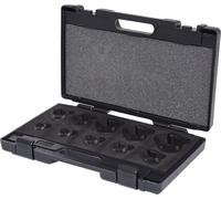KS Tools 913.1300 Juego llaves abiertas para conductos, medidas 19 - 46mm, 10 pzs
