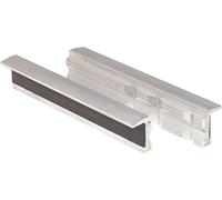 KS Tools 914.0085 Mordazas protectoras de aluminio con sujeciones trapezoidales para tornillo de banco, 100 mm