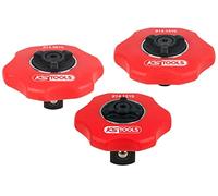 KS Tools 914.1215 Juego de minicarracas reversibles manuales, 3 pzs, 1/4"+3/8"+1/2"