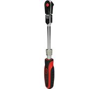 KS Tools 914.1420 Carraca reversible telescópica y articulada SlimPOWER de 1/4", 72 dientes