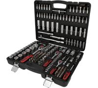 KS Tools 917.0779 1/4"+3/8"+1/2" Juego de llaves de vaso, 179 pzs