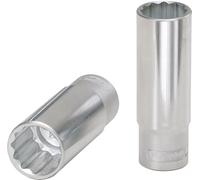 KS Tools 917.1266 1/2" Llave de vaso de 12 cantos, larga, 16 mm