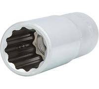 KS Tools 917.1268 1/2" Llave de vaso de 12 cantos, larga, 18 mm