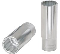 KS Tools 917.1288 1/2" Llave de vaso de 12 cantos, larga, 7/16"