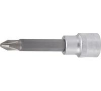 KS Tools 917.1388 1/2" Llave de vaso con punta para tornillos de estrella PH, larga, PH1