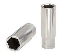 KS Tools 917.1539 1/4" Llave de vaso hexagonal, larga, 1/2''