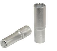 KS Tools 917.4834 3/8" Llave de vaso de 12 cantos, larga, 1/4"