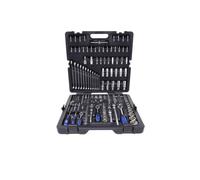 KS Tools 918.0216 1/4" + 3/8" + 1/2" Juego de llaves de vaso CHROMEplus, 216 pzs.