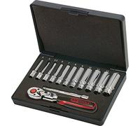 KS Tools 918.0613 1/4" Juego de llaves de vaso CHROMEplus, 13 pzs