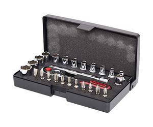 KS Tools 918.0626 1/4" Juego de llaves de vaso CHROMEplus, 26 pzs
