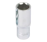 KS Tools 918.1249 1/2" CHROMEplus Llave de vaso Flank-Drive 19mm