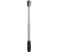 KS Tools 918.1270 - Carraca reversible telescópica Chrome, 36 dientes (tamaño: 380-500 mm, 1/2")