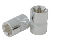 KS TOOLS 918.1280-E Piezas insertables de llave de cubo E16