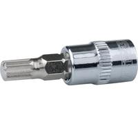 KS Tools 918.1441-E 1/4" CHROMEplus Bit con adaptador de dentado múltiple M4, colgador
