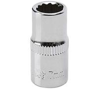 KS Tools 918.1508 1/4" Llave de vaso de 12 cantos CHROMEplus, 7 mm