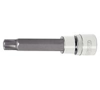 KS Tools 918.1782 1/2" Llave de vaso con punta para tornillos RIBE CHROMEplus con orificio frontal, larga, M7