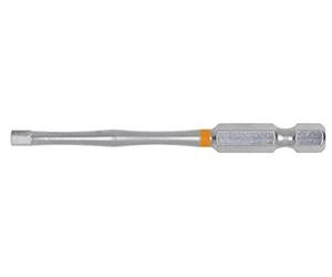 KS Tools 918.3466 1/4" Punta TORSIONpower para tornillos con encastre hexagonal, 75 mm, 6 mm