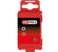 KS Tools 918.3556 1/4" Punta TORSIONpower para tornillos Torx, 75mm, T15, paquete de 5