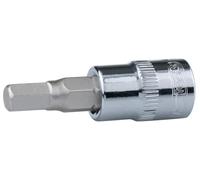 KS Tools 918.3863 3/8" CHROMEplus Hexágono bit con adaptador 5mm