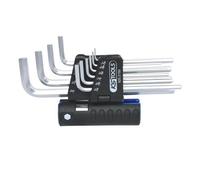 KS Tools 920.2150 Juego de llaves Allen,10 pzs largos, pulgadas