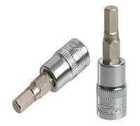 KS Tools 922.1467 - Llave de vaso para destornillador (6 caras, 1/4", largo de 37 mm, 10 mm)