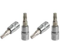 KS Tools - 922.1480 - llaves de vaso articuladas torx 1/4" - L.37 mm - herramientas taller mecanico T15 (Paquete de 2)