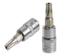 KS Tools 922.1498 TORX® - Llave de vaso destornillador (1/4", L.37 mm, serie ULTIMATE®, cromo, vanadio, acabado satinado)