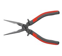 KS TOOLS 922.8021 Ultimate - Alicates de punta media redonda recta, 215 mm, rojo/gris