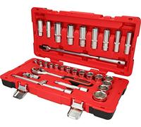 KS Tools 951.0630 Juego de llaves de vaso de 1/2", 30 pzs