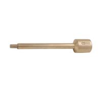 KS Tools 963.1318 Inserto de destornillador BRONZEplus para tornillos con encastre hexagonal 1/2" largo 8x120 mm
