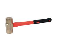 KS Tools 963.2088 Maceta de minero BRONZEplus 2500 g, con mango de fibra de vidrio