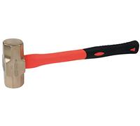 KS Tools 963.2089 Maceta de minero BRONZEplus 3500 g, con mango de fibra de vidrio