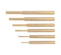 KS Tools 963.2590 Juego de botadores para pasadores BRONZEplus, 6 pzs