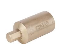 KS Tools 963.3473 Inserto de destornillador BRONZEplus para tornillos con encastre hexagonal 3/4" 36 mm