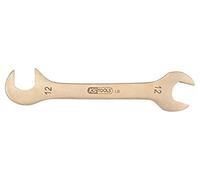 KS Tools 963.7129 Llave fija doble de chapa BRONZEplus, pequeño 13 mm