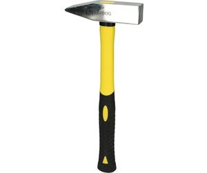 KS Tools 964.2045 Martillo de bola STAINLESS STEEL con mango de fibra de vidrio, 3000g